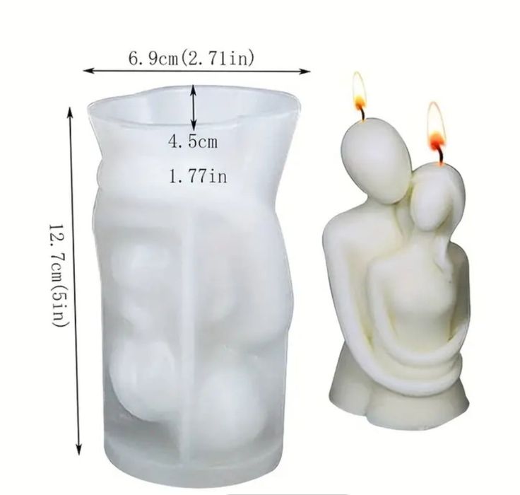 Силиконовая форма для свечей пара