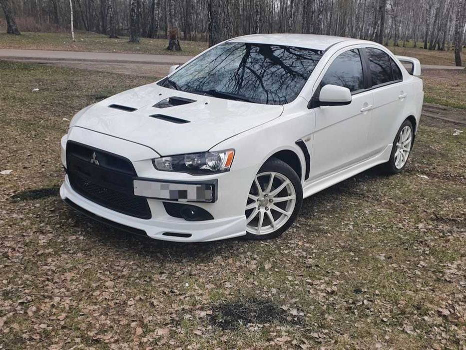 Наклалки Митсубиси Лансер 10 Спойлер Пароги Капот Mitsubishi