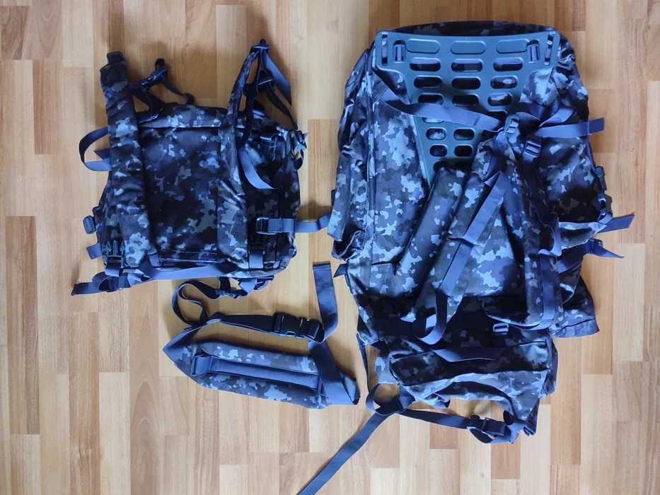 Rucsac albastru ,nou, militar.