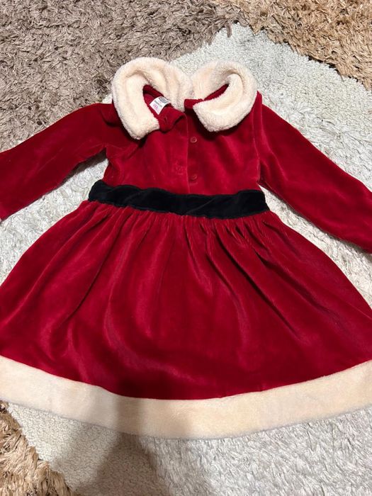 Платье Санты для девочки