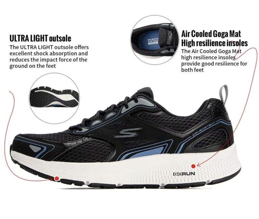 Skechers go run 44 razmer 100% original