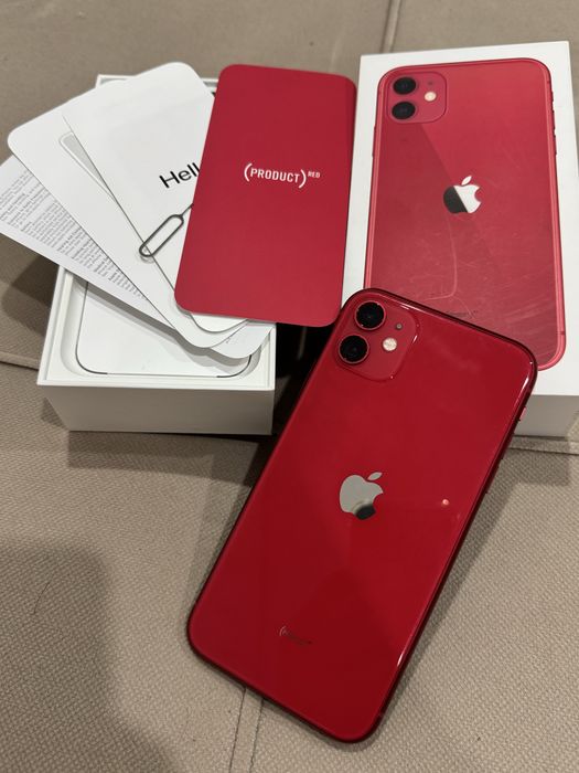 iPhone 11 128Gb.100% аккумулятор.Red