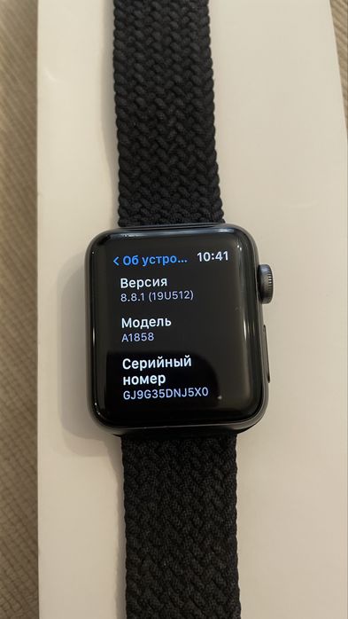 Apple Watch series 3, 38mm Case, Sport Band