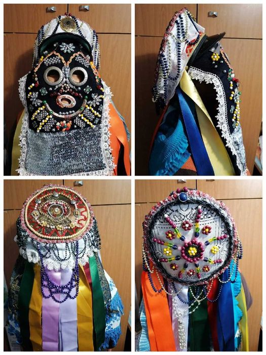 Кукерски маски, декорация механа, битов кът, етно