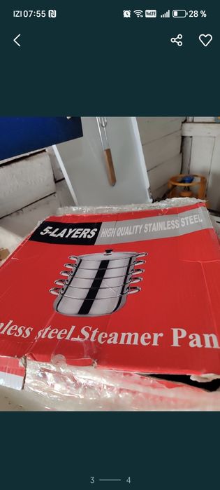 Мантоварка новая