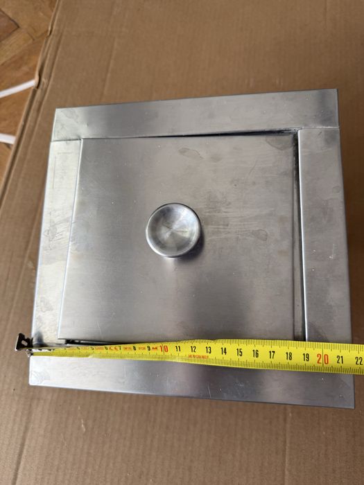 Grila ventilatie inox si trape de vizitare inox
