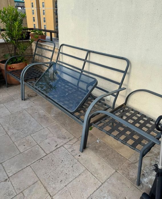 Mobilier terasa , scaune banca masa