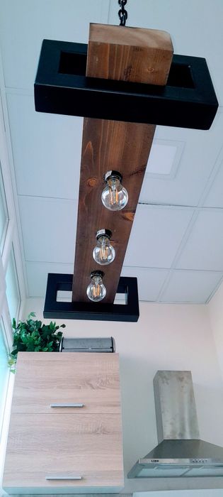 Полилей     от метал и дърво