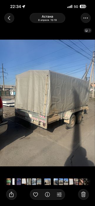 Продам прицеп усиленный до 3 тонн