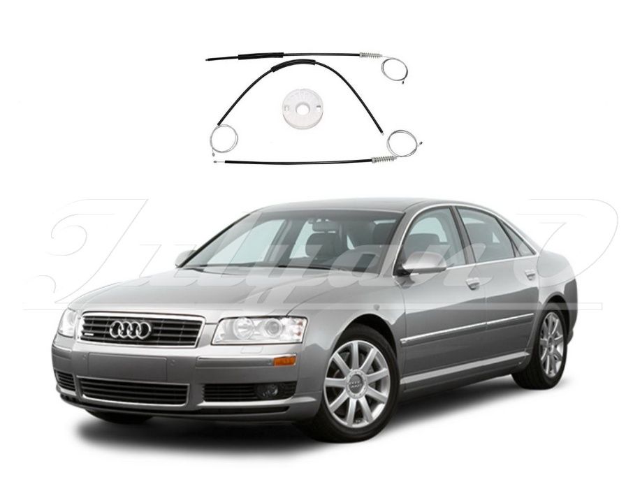 Ремонтен комплект за ел. машинка за стъкло за AUDI A8 (02-09г.)