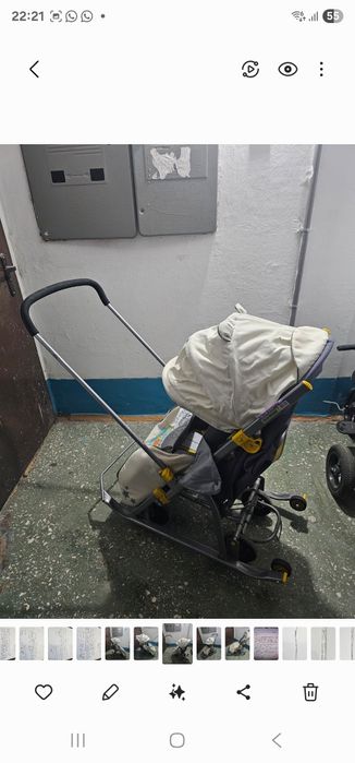 Санки-коляска для детей