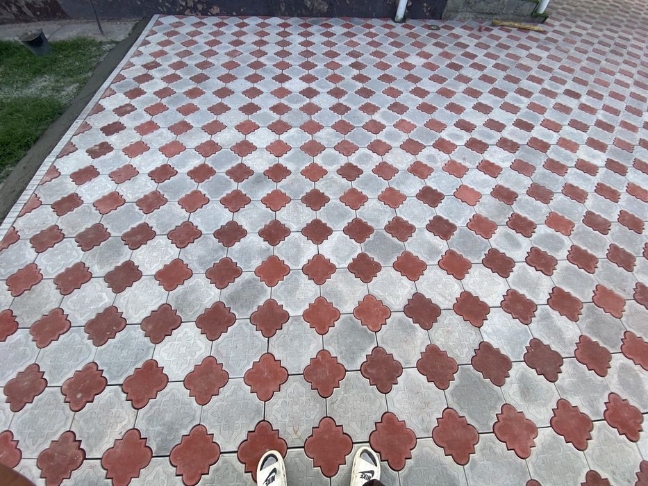 Укладка брусчатки