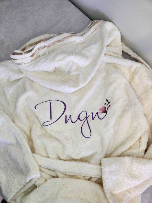 Халат с бродерия по ваш дизайн