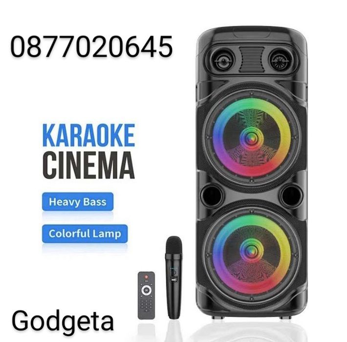 Караоке Big Boss Bluetooth колонка с микрофон ZQS 8210 И ZQS 8210 S