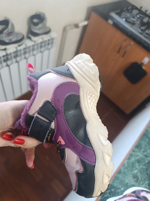 Детские ботинки на флисе