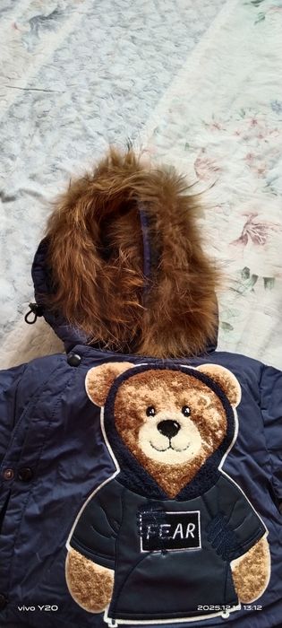 Детский зимний комбенизон трансформер