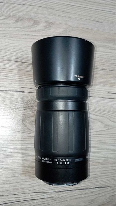 Объектив Tamron AF 100-300mm Tele-Macro F/ 5-6.3 для  Canon EOS