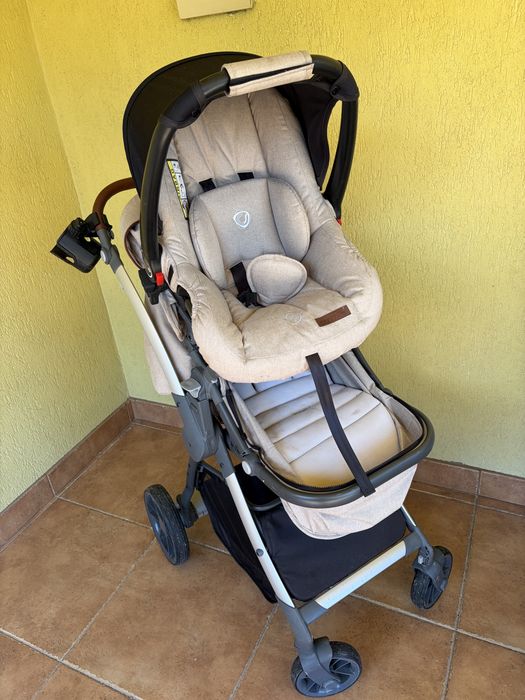 Carucior 3 in 1 Coccolle Acero