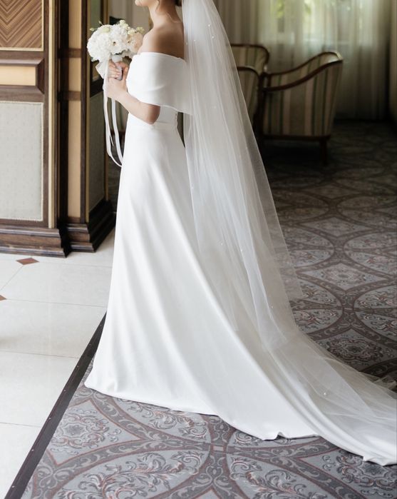 Свадебное платье в идеальном состоянии