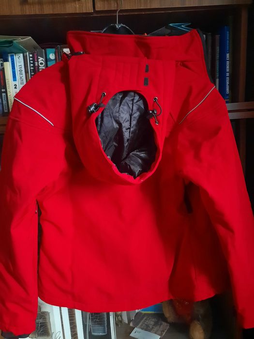 Червено дамско планинско яке, р-р M