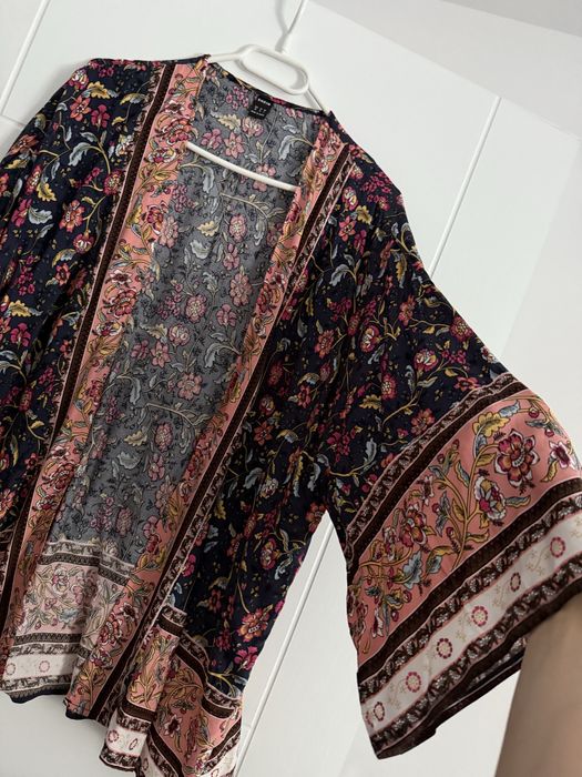 Kimono Shein cu imprimeu floral