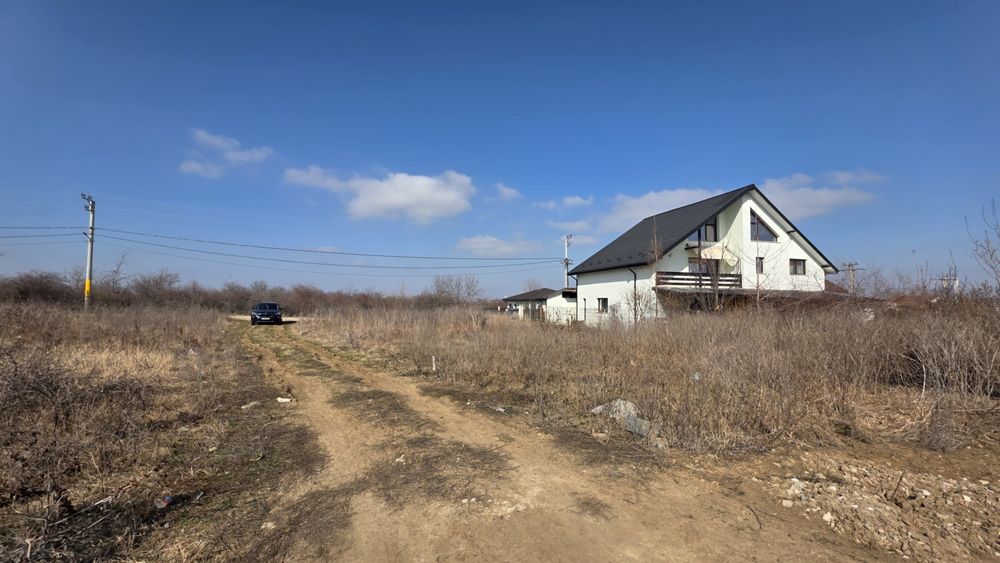 Teren premium Vișan – Bârnova  1372 mp P+2E  Ideal vile rezidențial