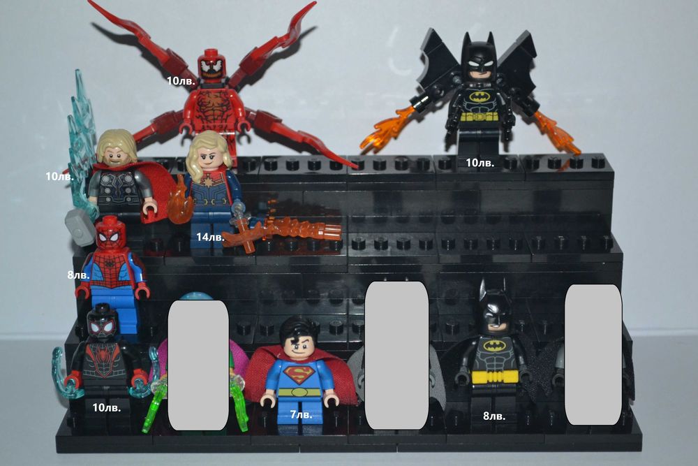 LEGO минифигурки Castle , Pirate , Marvel , DC , Minecraft и др.