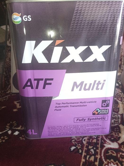 Масло трансмиссионное Kixx ATF Multi 4л.