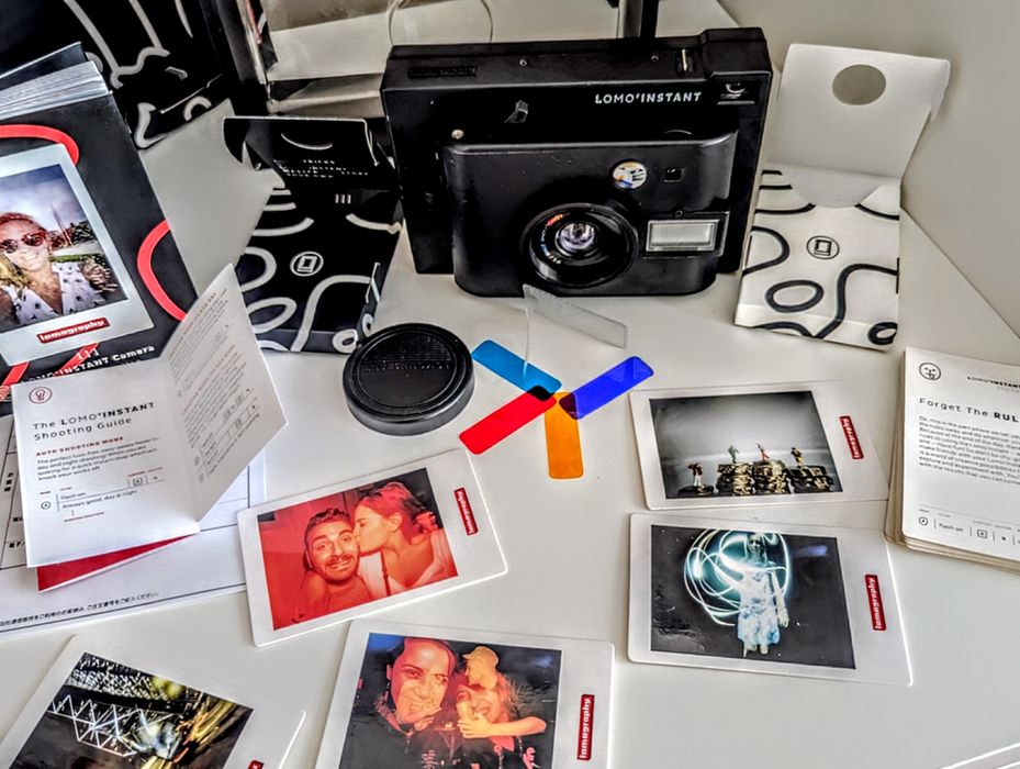 Моментен INSTAX  Lomo’Instant Mini Black FUJI MINI полароид