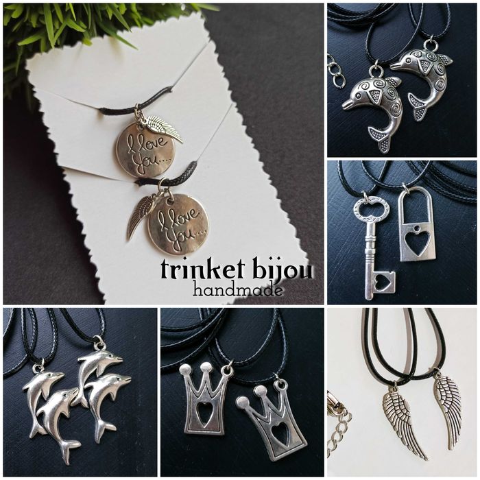 Парные кулоны для двоих.