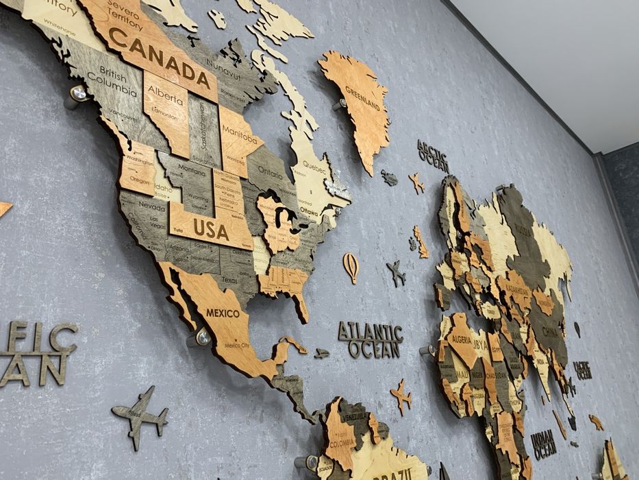 Дунё харитаси декор 3д, карта мира, 3d xarita 3d dunyo, karta mir, a