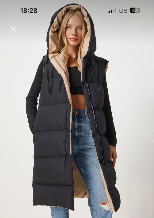 Пуховик зимний женский