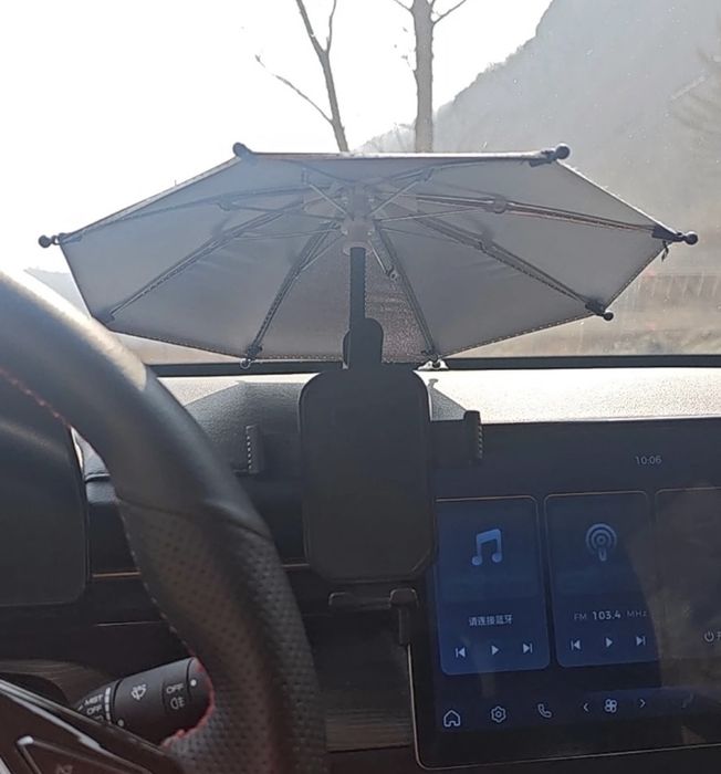 Зонтик для держателя телефона