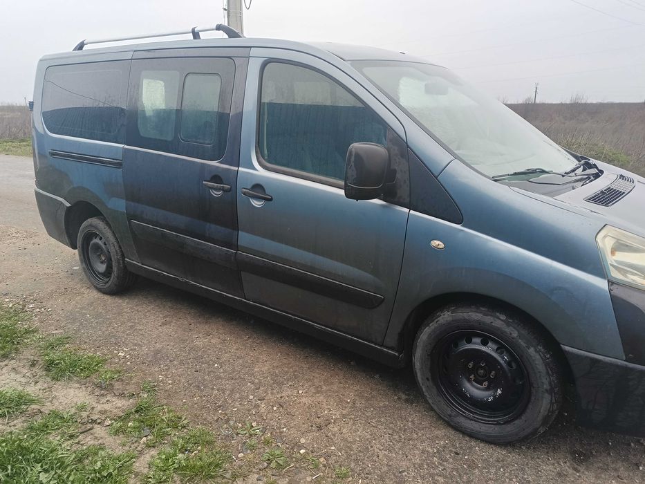 Autoturism fiat scudo duba 9 locuri taxe mici EURO 4
