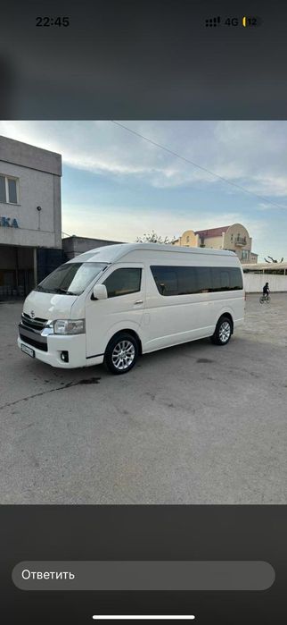 Пассажирские перевозки услуги аренда микроавтобуса Хайс Автобус