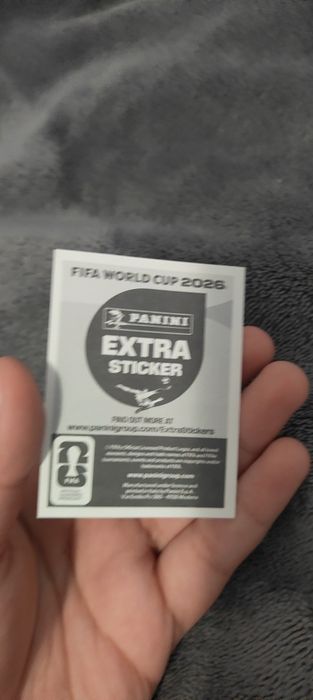 Mohamed Salah extra sticker world cup 2026