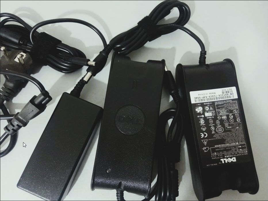 Зарядка ~ блок питания на ноутбук ДЕЛЛ и шнур питания