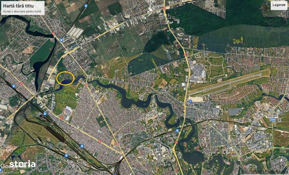 Teren Lac Straulesti - Bucurestii Noi
