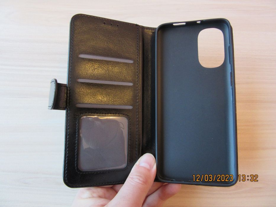 Motorola Moto G13 G23 G53 G32 G62 G82 S30 X30 Pro / Кожен калъф тефтер