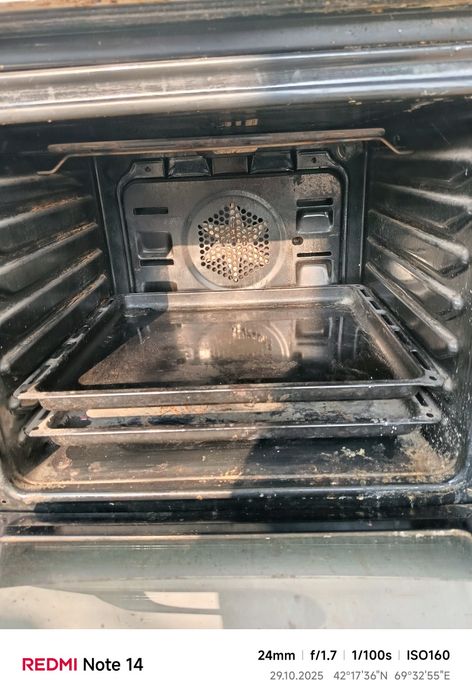 Газ плита все работает