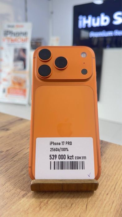 iPhone 17 Pro • 256GB/100% Orange Айфон 17 Про•256Гб/100%