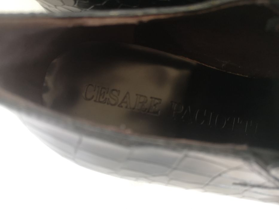 Cesare Paciotti, мъжки обувки естествена кожа, номер 45