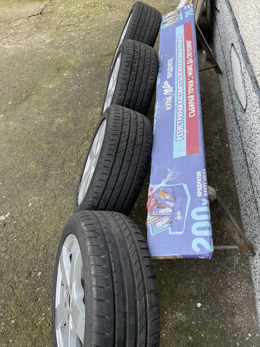 Алуминиеви джанти 5 х 108 17 с гуми