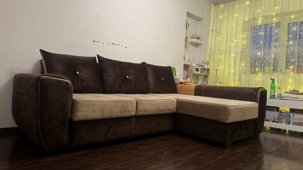 Coltar extensibil + lada depozitare - nou neutilizat