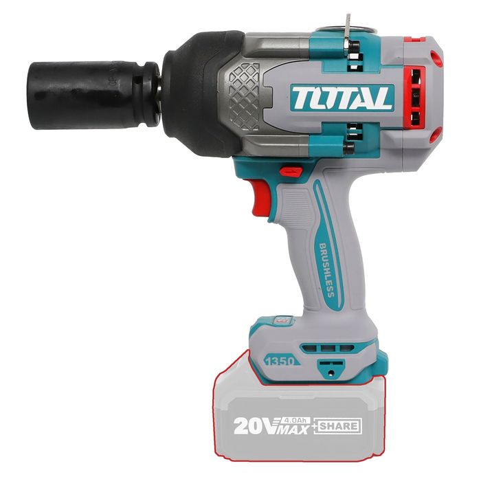 Pistol impact camioane cu 2 Acumulatori 4ah si incarcator rapid+tubulare.Cheie desfacut roti camioane Tare 1tol.Garantie.NOI.
