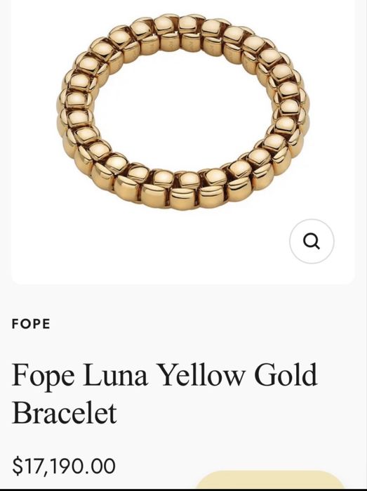 Bratara Aur 18k FOPE Originala