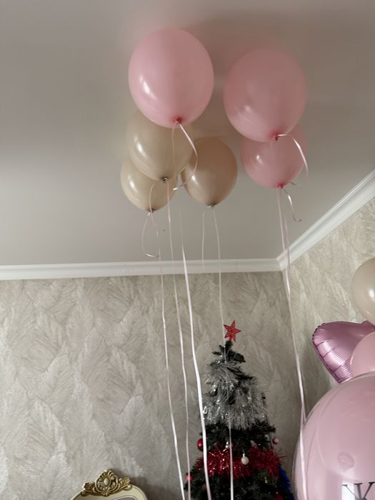 букет и шарики 10000мын