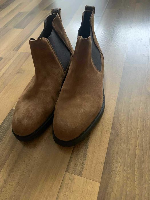 Мъжки велурени боти ZARA - чисто нови, размер 40