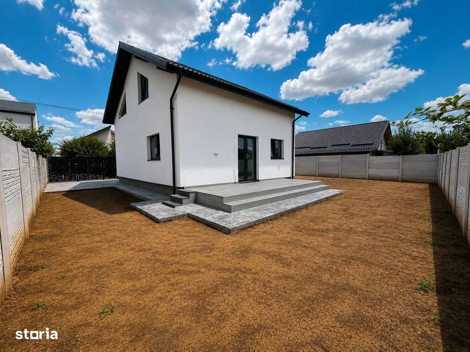 Casă individuală nouă de vânzare | 4 camere | Teren 400 mp | 160.000