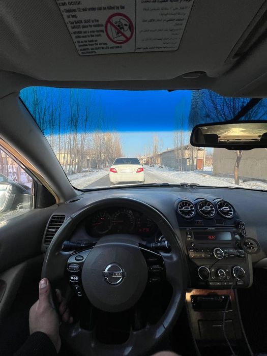 Nissan altima 2008 2,5 mator gazi bor